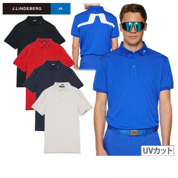 Poro Shirt Men's J Lindberg J.LINDEBERG Japan Genuine 2024 Fall / Winter New Golf Wear