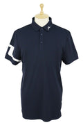 Poro Shirt Men's J Lindberg J.LINDEBERG Japan Genuine 2024 Fall / Winter New Golf Wear