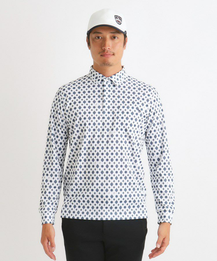 Poro Shirt Men's Adabat Adabat 2024 Autumn / Winter New Golf Wear