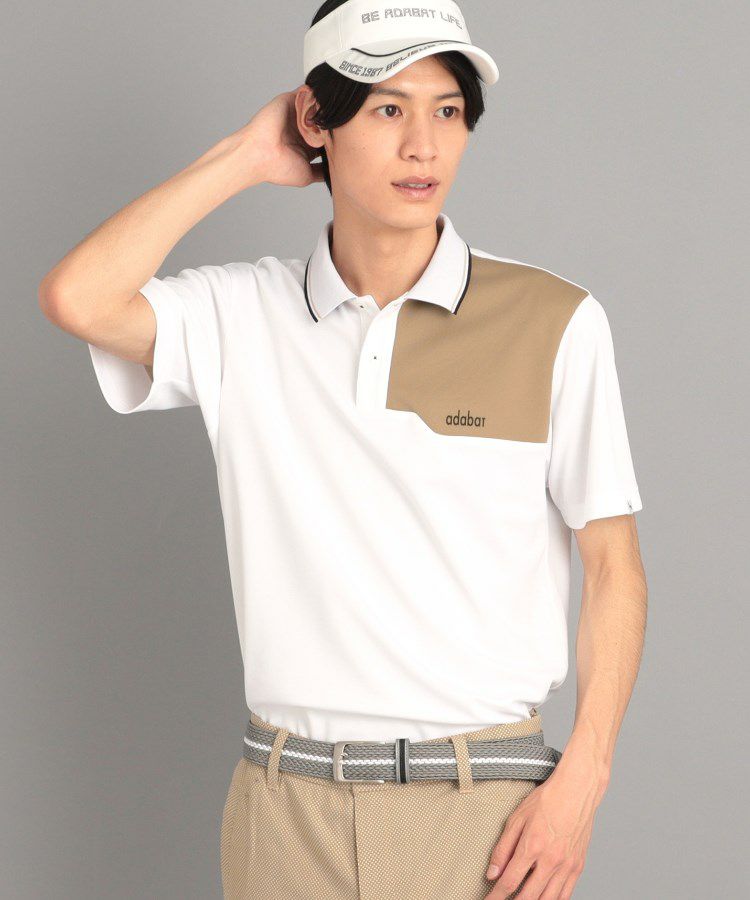 Poro Shirt Men's Adabat Adabat 2024 Autumn / Winter New Golf Wear