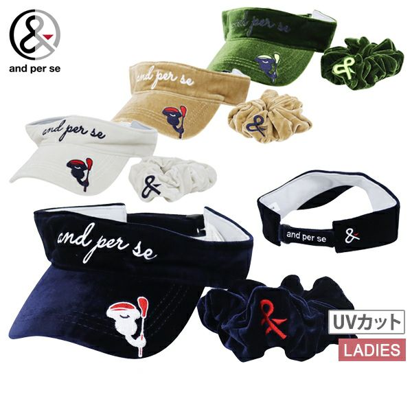 Sun Visor Ladies Anpasi And Per SE 2024 Fall / Winter Golf