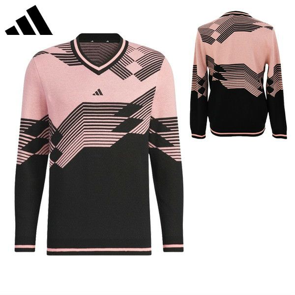 Sweater Men's Adidas Adidas Golf Adidas Golf Japan Genuine 2024 Fall / Winter New Golf wear