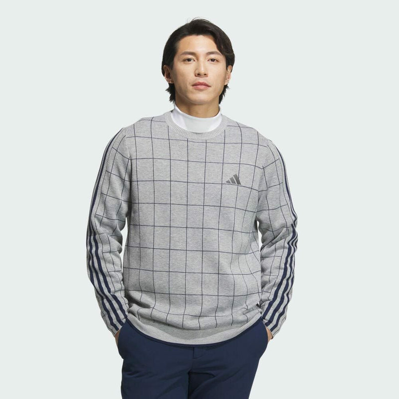 Sweater Men's Adidas Golf Adidas Golf Japan Genuine 2024 Fall / Winter New Golf Wear