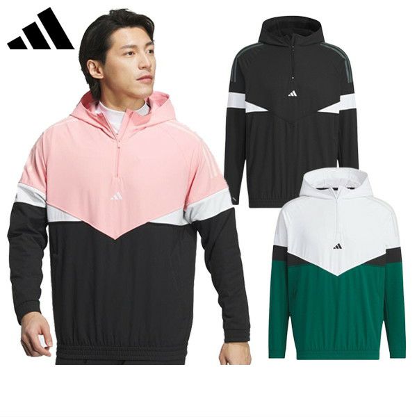 Parker Men's Adidas Adidas Golf Adidas Golf Japan Genuine 2024 Fall / Winter New Golf wear