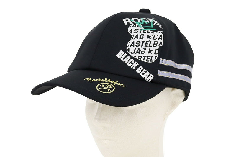 Cap Ladies Castelba Jack Sports Black Castelbajac Sport Black Line 2024 New Fall / Winter Golf