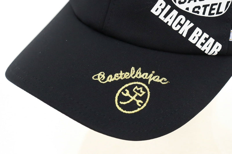 Cap Ladies Castelba Jack Sports Black Line Castelbajac Sport Black LINE 2024 Fall / Winter New Golf