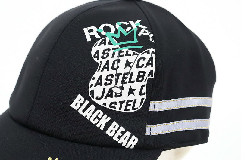 Cap Ladies Castelba Jack Sports Black Castelbajac Sport Black Line 2024 New Fall / Winter Golf