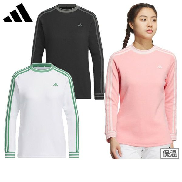 High Neck Shirt Ladies Adidas Adidas Golf Adidas Golf Japan Genuine 2024 Fall / Winter New Golf Wear