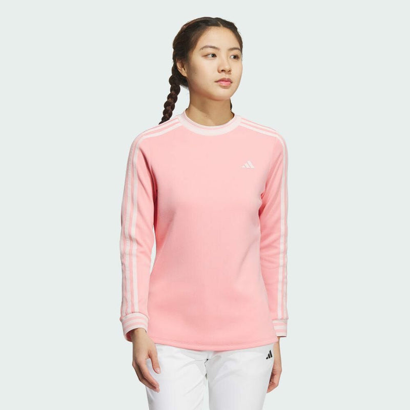 High Neck Shirt Ladies Adidas Adidas Golf Adidas Golf Japan Genuine 2024 Fall / Winter New Golf Wear