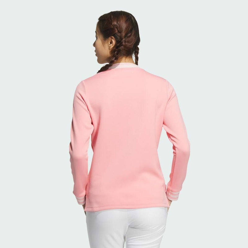 High Neck Shirt Ladies Adidas Adidas Golf Adidas Golf Japan Genuine 2024 Fall / Winter New Golf Wear