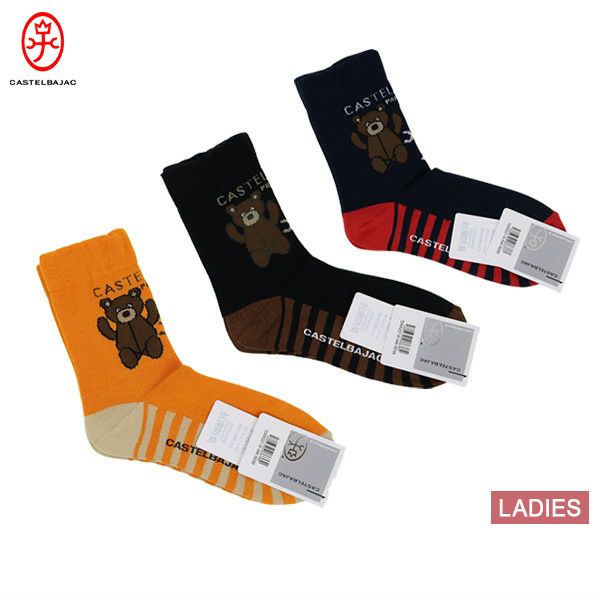 Crew length socks for women CASTELBAJAC