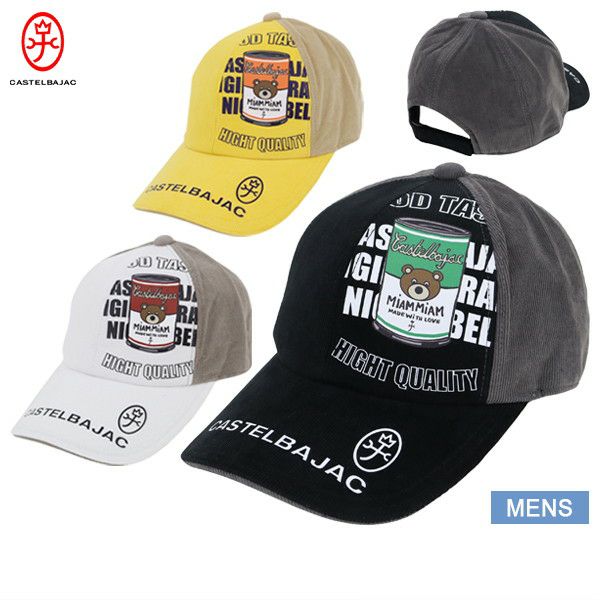 Cap Men's Castelba Jack Sports Castelbajac Sport 2024秋冬新高爾夫