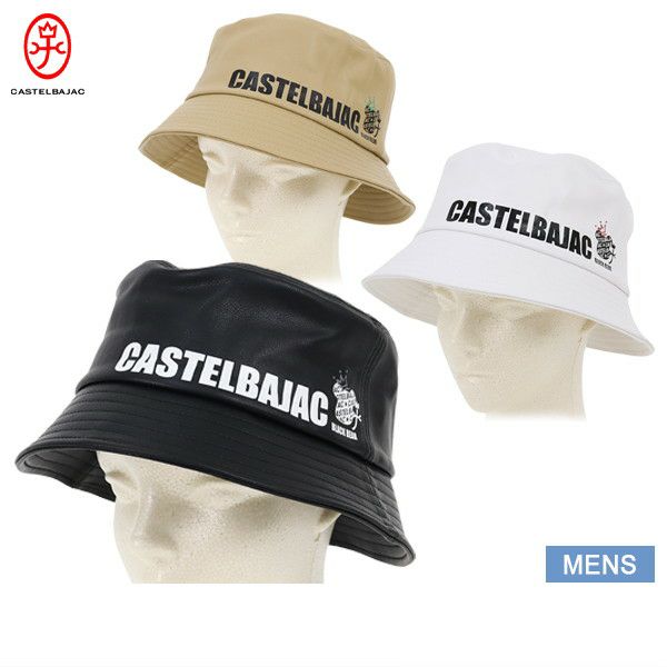 Hat Men's Castelba Jack Sports Blackline Castelbajac Sport Black LINE 2024 New Fall / Winter Golf