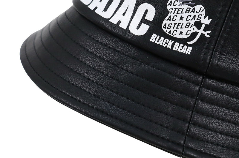 Hat Men's Castelba Jack Sports Blackline Castelbajac Sport Black LINE 2024 New Fall / Winter Golf