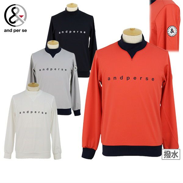 High Neck Shirt Men's Anpasi And Per SE 2024 Fall / Winter New Golf Wear