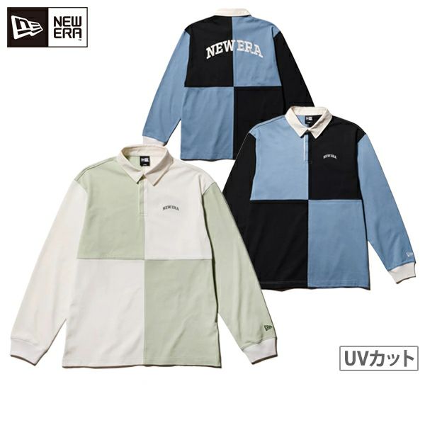 Poro Shirt Men's New Era Golf New Era NEW ERA Japan Genuine 2024 Fall / Winter New Golf wear