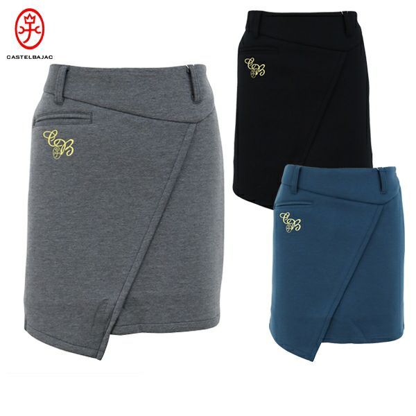 Skirt Ladies Castelba Jack Sports Black Line Castelbajac Sport Black LINE 2024 New Fall / Winter Golf wear