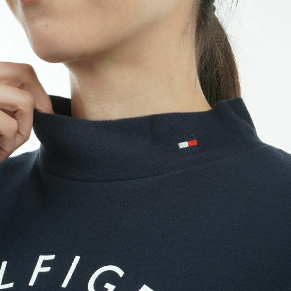 하이 넥 셔츠 숙녀 Tommy Hilfiger 골프 Tommy Hilfiger 골프 일본 진짜 2024 가을 / 겨울 뉴 골프 착용