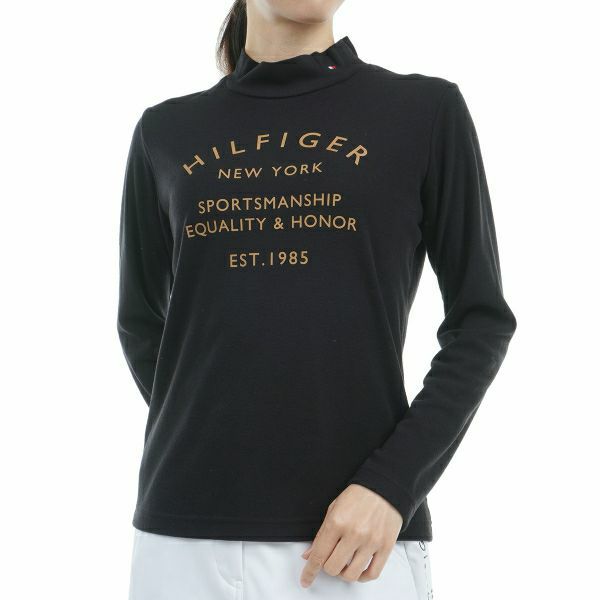 High Neck Shirt Ladies Tommy Hilfiger Golf TOMMY HILFIGER GOLF Japan Genuine 2024 Fall / Winter New Golf wear