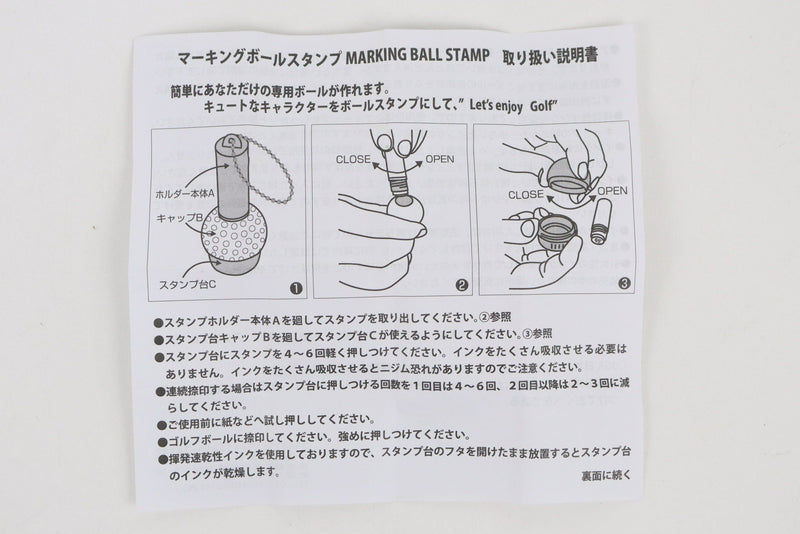 スタンプ メンズ レディース アンパスィ and per se ゴルフ