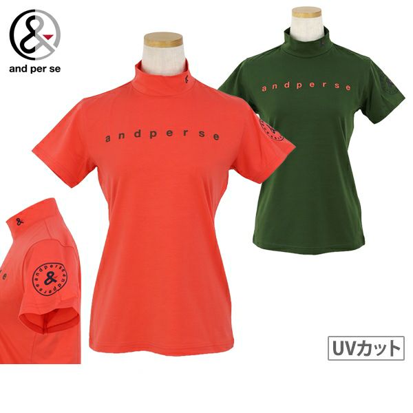 High Neck Shirt Ladies Anpasi And Per SE 2024 Fall / Winter New Golf Wear