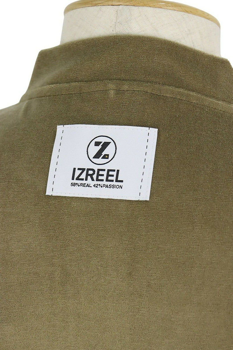 Short -sleeved polo shirt Men's Izreil IzReel 2024 Fall / Winter New Golf Wear