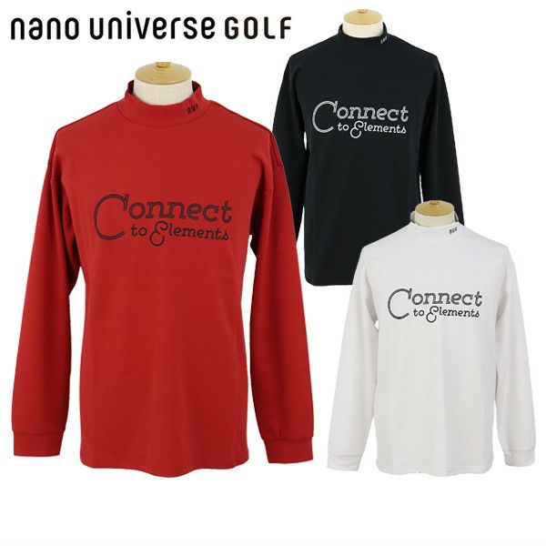 High Neck Shirt Men's Nano Universe Golf NANOUNIVERSE GOLF 2024 Fall / Winter New Golf Wear