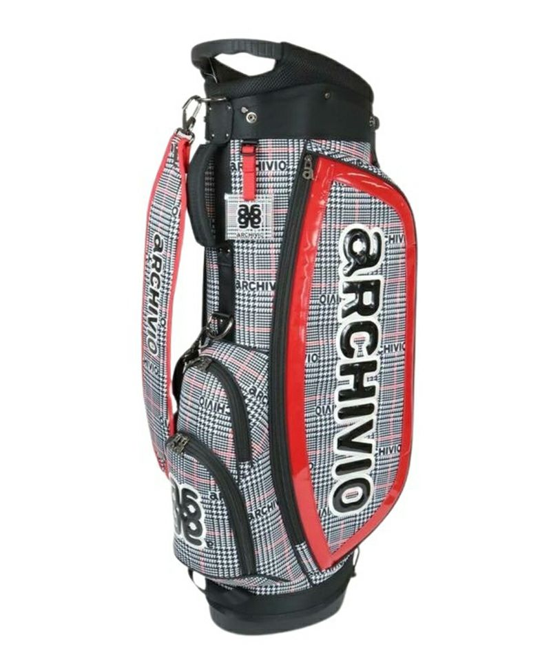 Stand -type caddy bag Men's Ladies Alchibio ARCHIVIO 2024 Fall / Winter New Golf