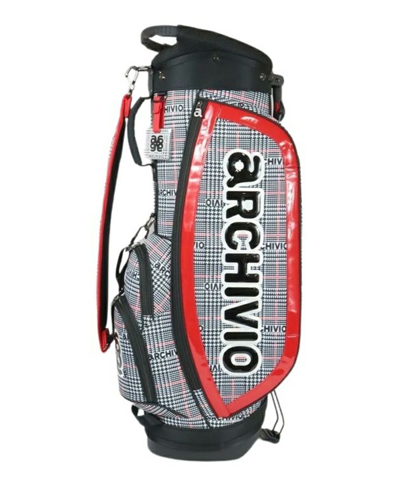 Stand -type caddy bag Men's Ladies Alchibio ARCHIVIO 2024 Fall / Winter New Golf