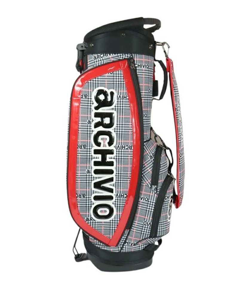 Stand -type caddy bag Men's Ladies Alchibio ARCHIVIO 2024 Fall / Winter New Golf