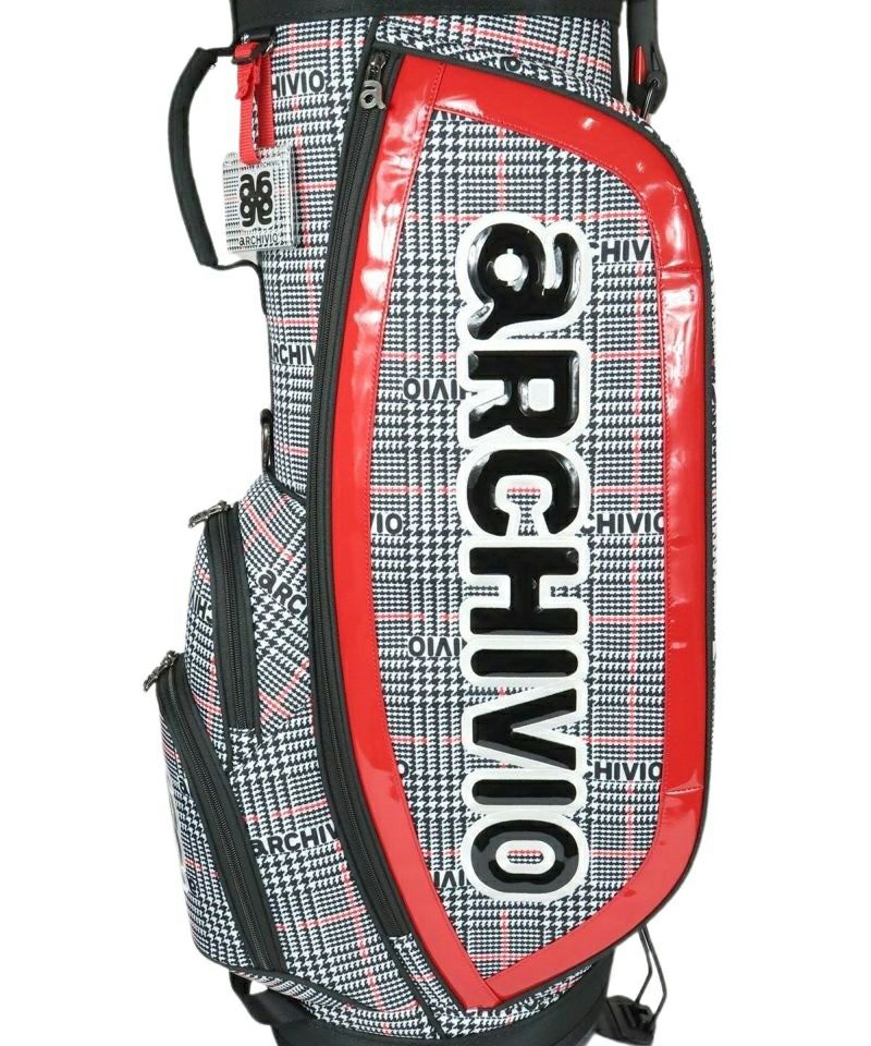 Stand -type caddy bag Men's Ladies Alchibio ARCHIVIO 2024 Fall / Winter New Golf