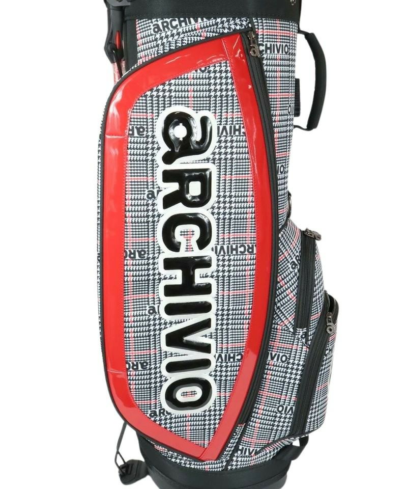 Stand -type caddy bag Men's Ladies Alchibio ARCHIVIO 2024 Fall / Winter New Golf