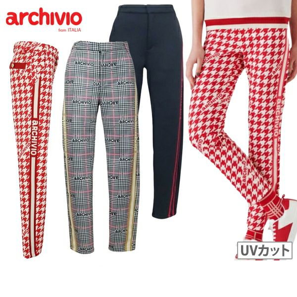 Long Pants Ladies Alchibio Archivio 2024 Fall / Winter New Golf Wear