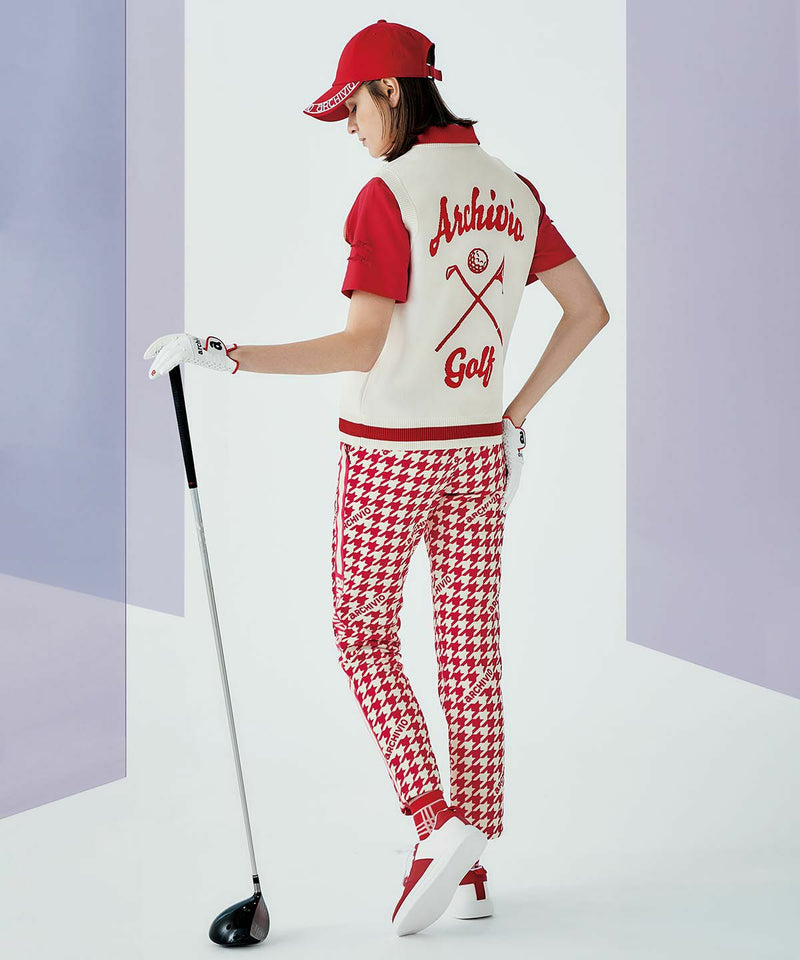 Long Pants Ladies Alchibio Archivio 2024 Fall / Winter New Golf Wear