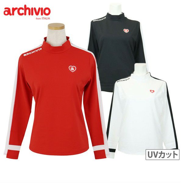 High Neck Shirt Ladies AlchiVio 2024 Fall / Winter New Golf wear