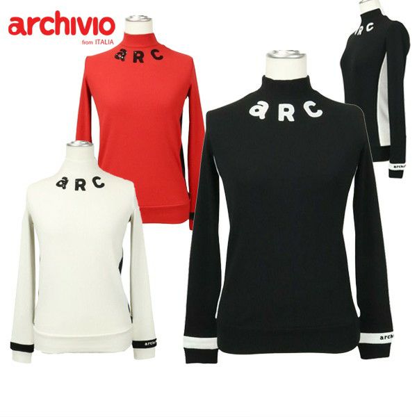 High Neck Shirt Ladies AlchiVio 2024 Fall / Winter New Golf wear