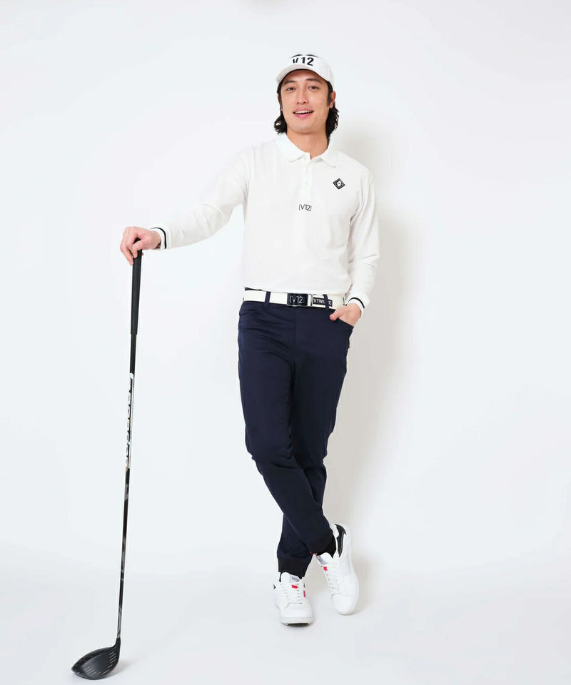 Poro Shirt Men's V12 Golf Vi Twelve 2024 Fall / Winter New Golf Wear