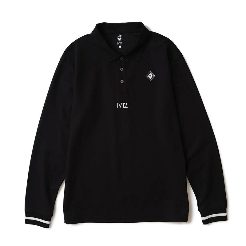 Poro Shirt Men's V12 Golf Vi Twelve 2024 Fall / Winter New Golf Wear