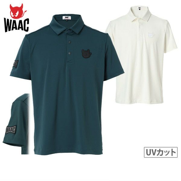 Poro Shirt Men's Wuck WAAC Japan Genuine 2024 Autumn / Winter New Golf Wear