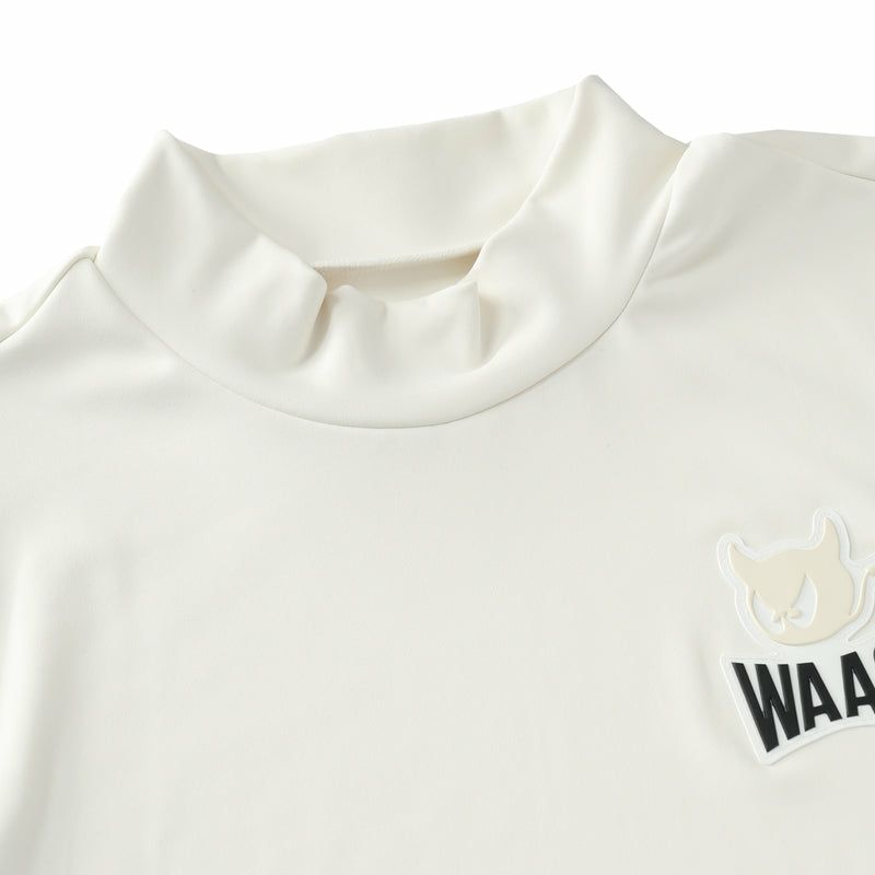 高脖子襯衫女士Wuck Waac Japan Pureine 2024秋季 /冬季新高爾夫服裝