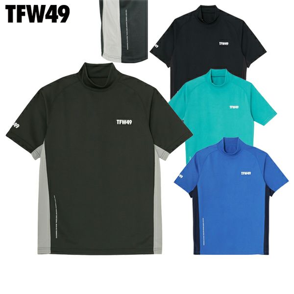 High Neck Shirt Men's Tea F Dublue Forty Nine TFW49 2024 Fall / Winter New Golf Wear