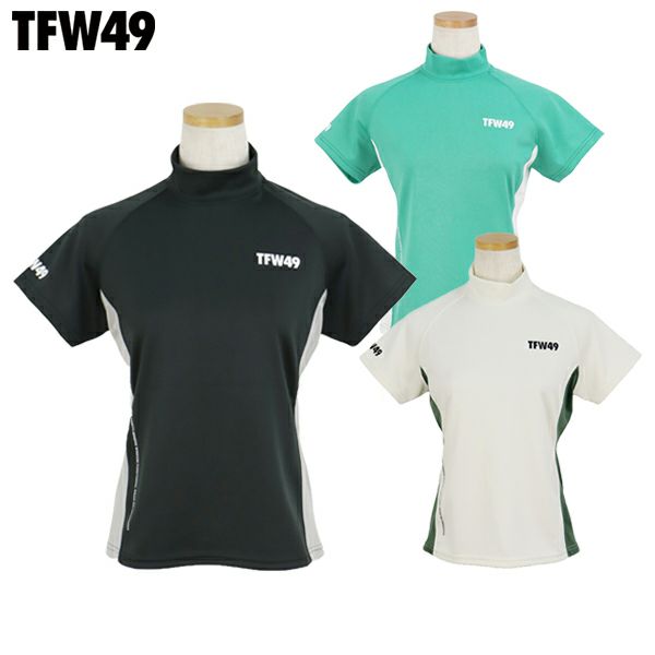 High Neck Shirt Ladies Tea F Dublue Forty Nine TFW49 2024 Fall / Winter New Golf Wear