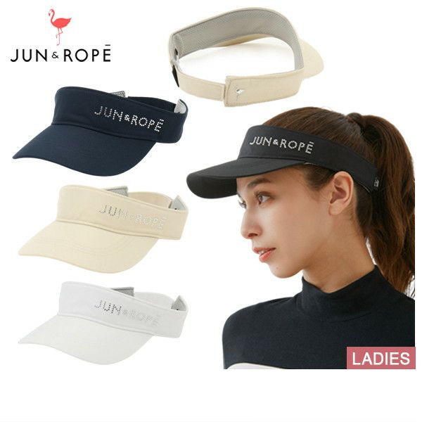 Sun Visor Ladies Jun & Lope Jun & Rope 2024 Fall / Winter New Golf