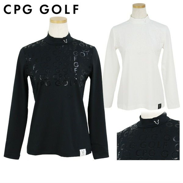 High Neck Shirt Ladies Sea Peage Golf CPG GOLF 2024 Fall / Winter New Golf Wear