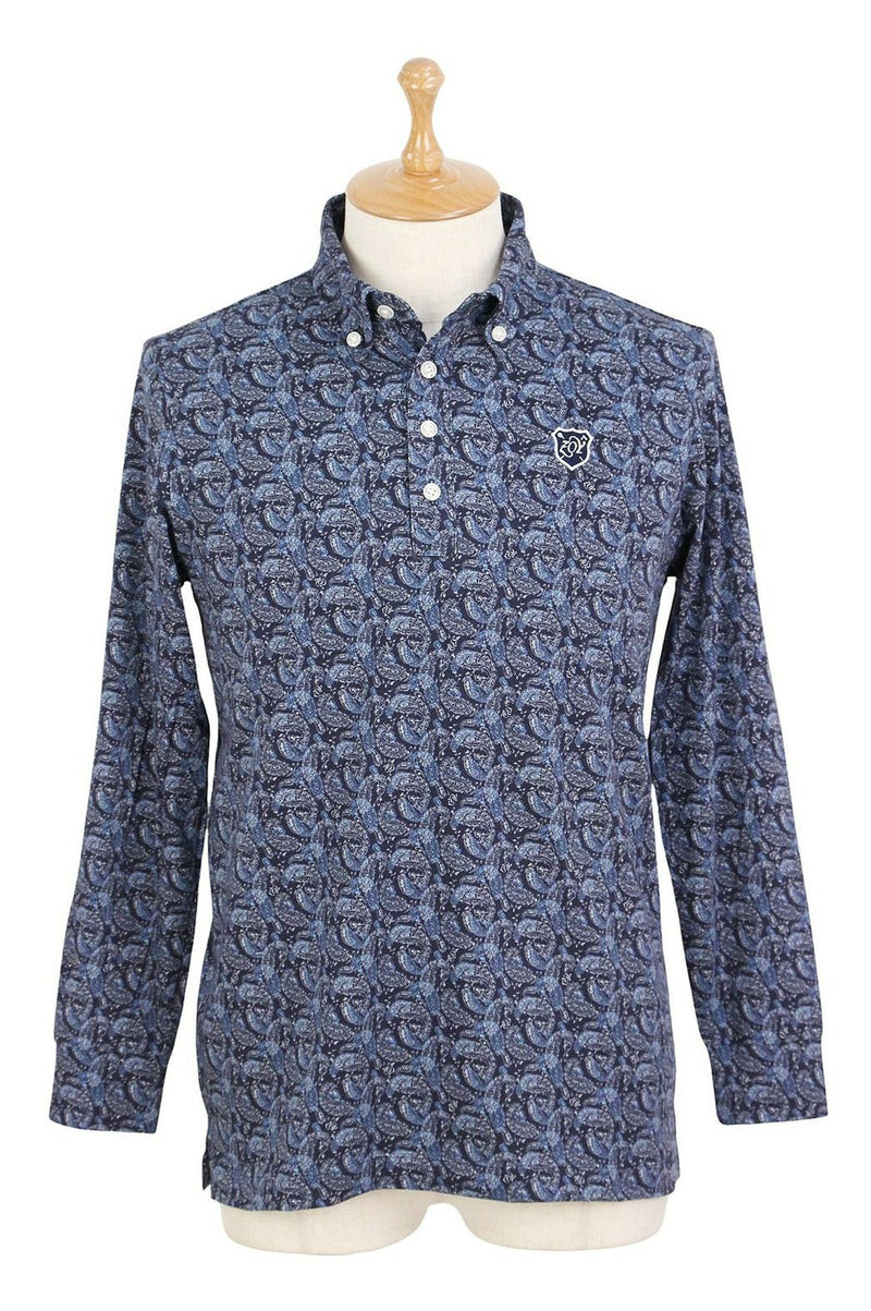 Poro Shirt Men's Zoe ZOY 2024 Fall / Winter New Golf Wear