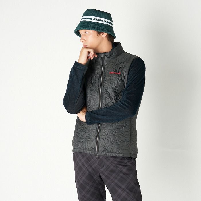 Vest  Men's Viva Heart VIVA HEART 2024 Fall / Winter New Golf Wear