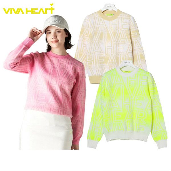 Sweater Ladies Viva Heart VIVA HEART 2024 Fall / Winter Golfware