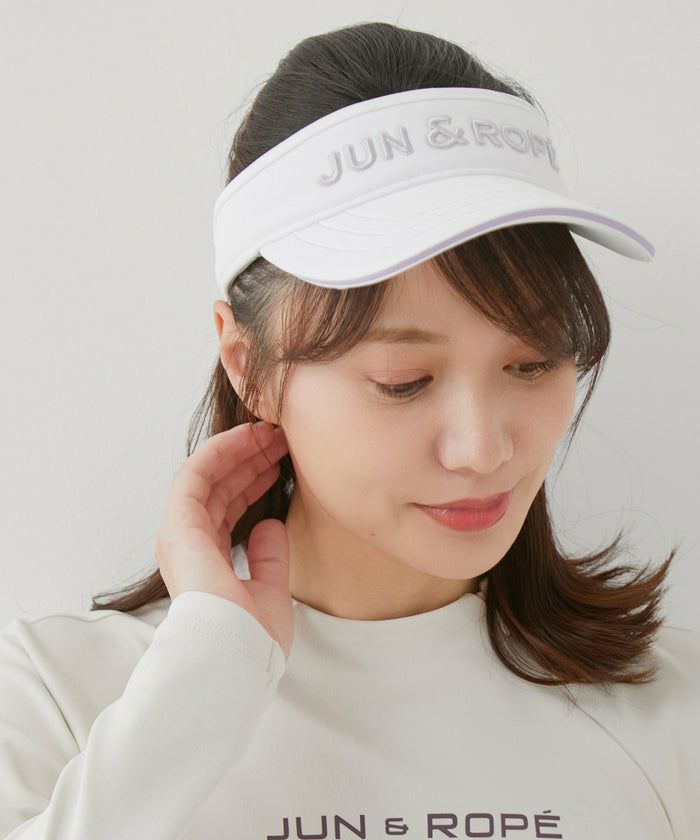 Sun Visor Ladies Jun & Lope Jun Andrope JUN & ROPE 2024 Fall / Winter New Golf