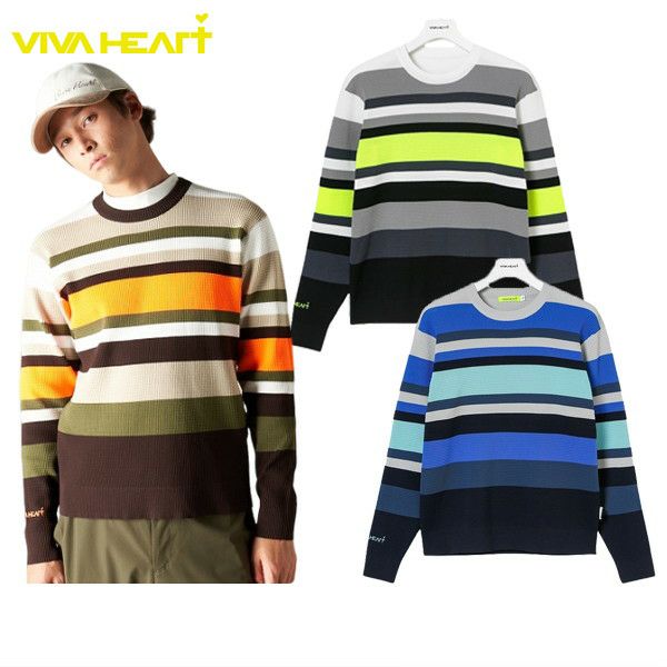 Sweater Men's Viva Heart VIVA HEART 2024 Fall / Winter Golf wear