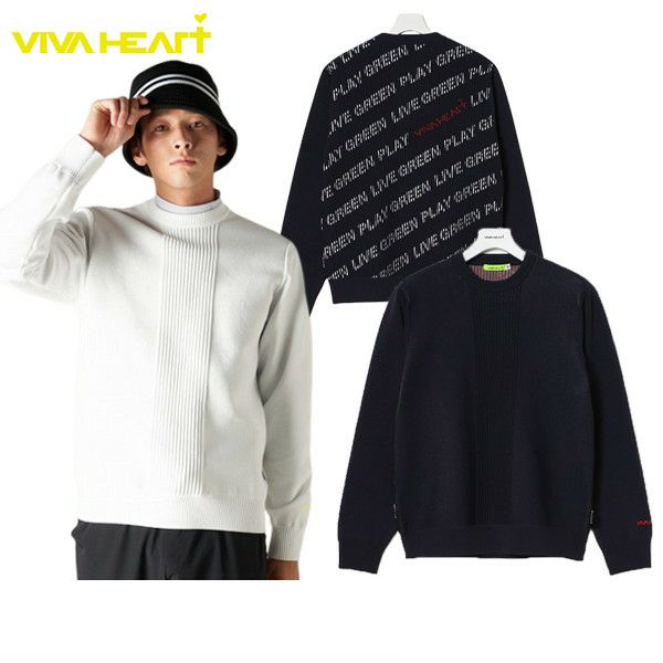 Sweater Men's Viva Heart VIVA HEART 2024 Fall / Winter Golf wear